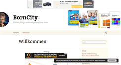 Desktop Screenshot of borncity.com