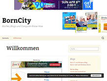 Tablet Screenshot of borncity.com